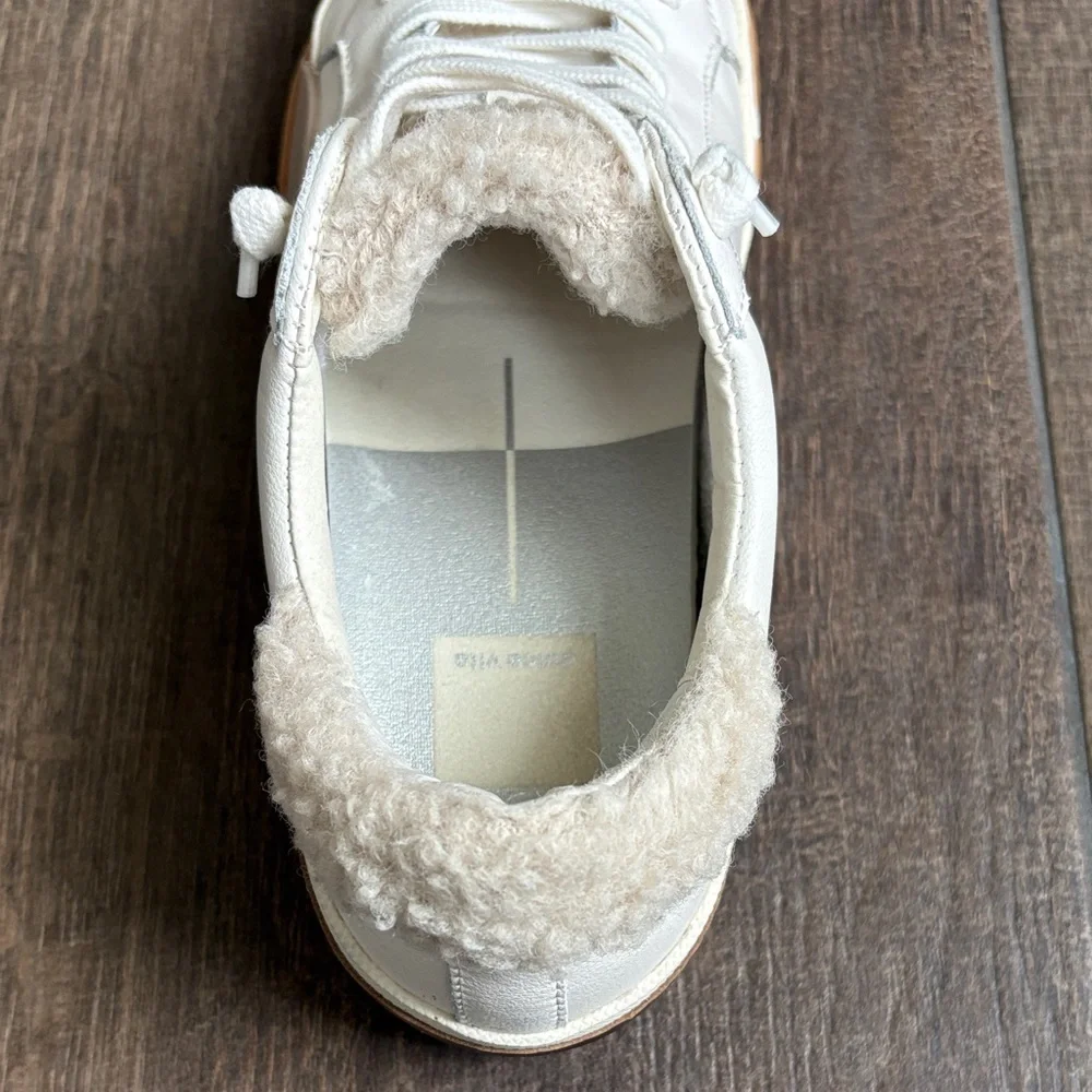 Dolce Vita Cream and Tan Sneakers - Picture 9 of 11